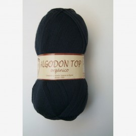 Algodón TOP orgánico 065 - azul marino oscuro