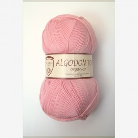 Algodón TOP orgánico 075 - rosa