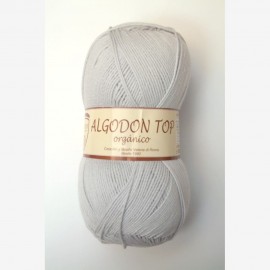 Algodón TOP orgánico 091 - gris perla