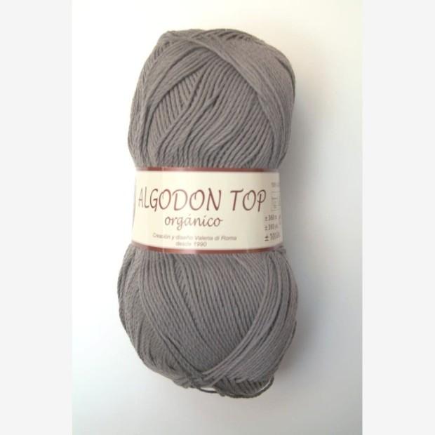 Algodón orgánico TOP 093 - terracota
