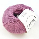 Fine Organic Cotton 27-orchid haze