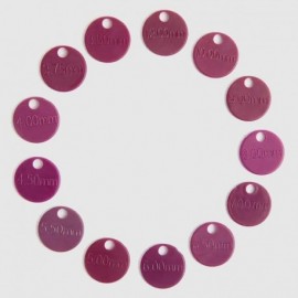 Etiquetas de identificação de agulha Knit-Pro (3,5-12 mm)