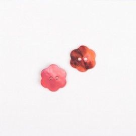 DROPS flower mother-of-pearl red 15 mm Ref. 617