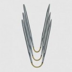 Agujas de doble punta flexibles Addi CraSy Trio 3.5mm