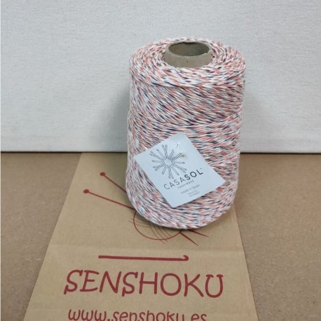 1 cone Eco Combi (500g) na cor salmão