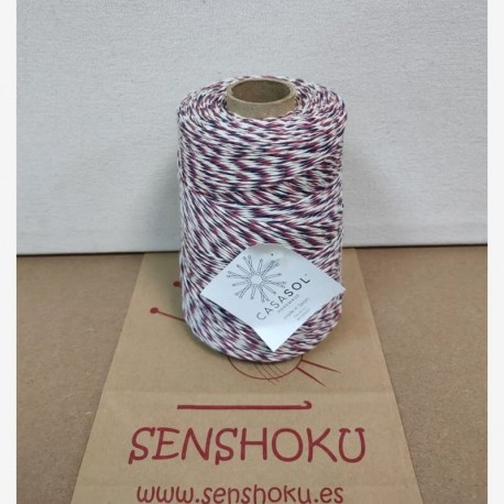 1 Eco Combi cone (500g) in mauve colour