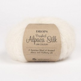 Brushed Alpaca Silk 01 - off white