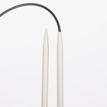 Agujas circulares fijas DROPS Basic Aluminio 2