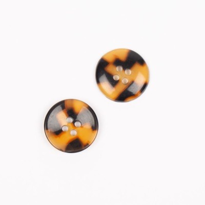 DROPS redondo imitación cuerno (tortuga) 20mm Ref. 715
