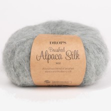 Brushed Alpaca Silk 02 - gris claro