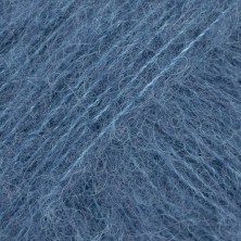 Brushed Alpaca Silk 25 - azul acero