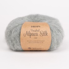 Brushed Alpaca Silk 02 - gris claro