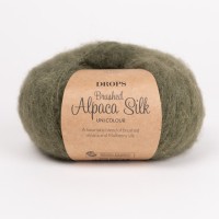 Brushed Alpaca Silk 32 - verde musgo