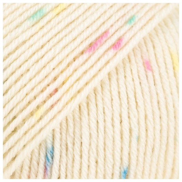 Baby Merino 106 - crema con confeti