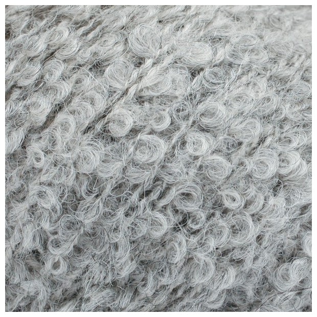 Alpaca Bouclé 5110 - gris claro