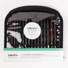 Set agujas circulares intercambiables DROPS Pro Romance