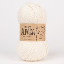 Ovillo alpaca 100 - blanco hueso
