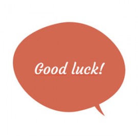 Good luck