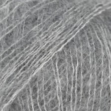 Kid-Silk 75 - gris acero