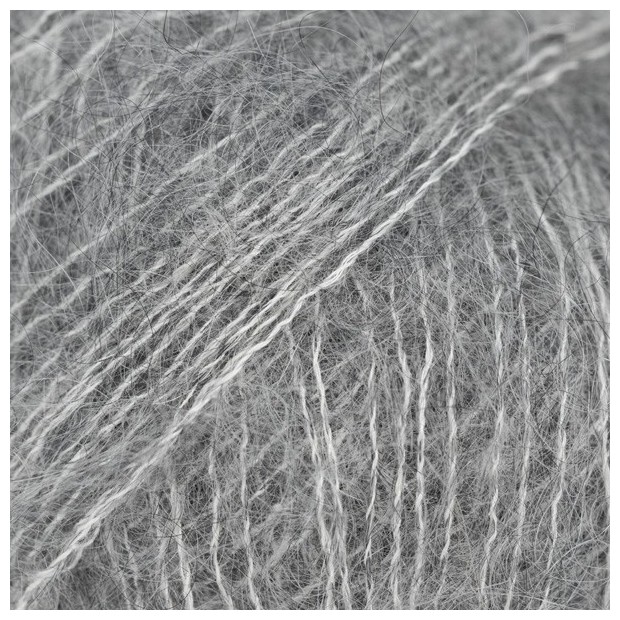 Kid-Silk 75 - gris acero