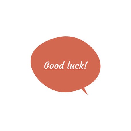 Good luck
