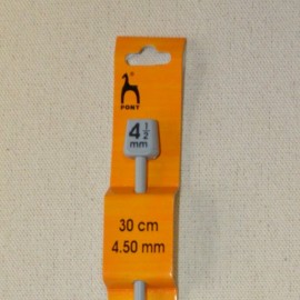 Agulha Tunisina 4,5mm/30cm. Pônei