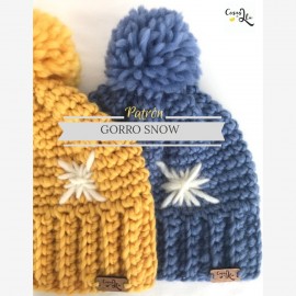 Padrão de chapéu de neve