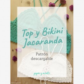 Top Patrono/Biquíni Jacarandá