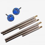 Hiya Hiya Agulhas retas intercambiáveis (sem pontas)