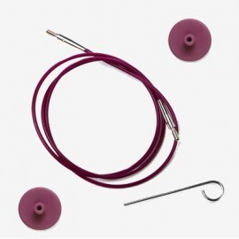 Cable de 150 cm. para agujas circulares intercambiables.