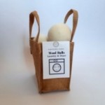 Kit de 3 bolas lavado/secado en bolsa de yute