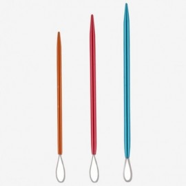 Conjunto de 3 agulhas de lã de alumínio KNIT-PRO