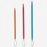 Set de 3 agujas laneras aluminio KNIT-PRO