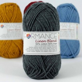 Linen Blend 0236 - Dark Grey