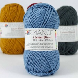 Linen Blend 0090 - azul