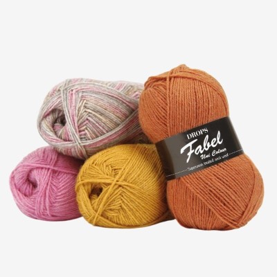 DROPS Fabel: Lana para calcetines y otros muchos usos | Senshoku