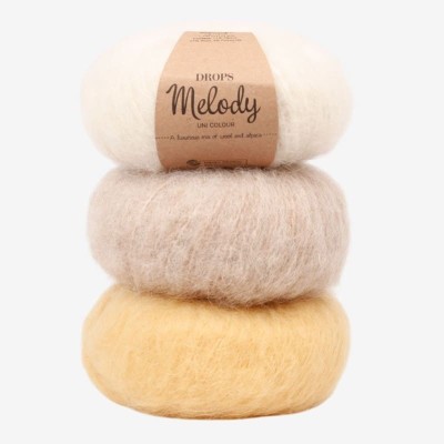 DROPS Melody: Mistura luxuosa de alpaca e merino | Senshoku