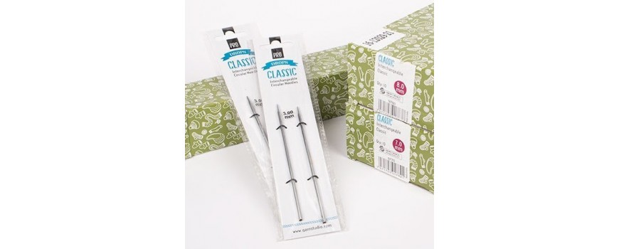 Interchangeable circular needles